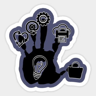 Hand Sticker